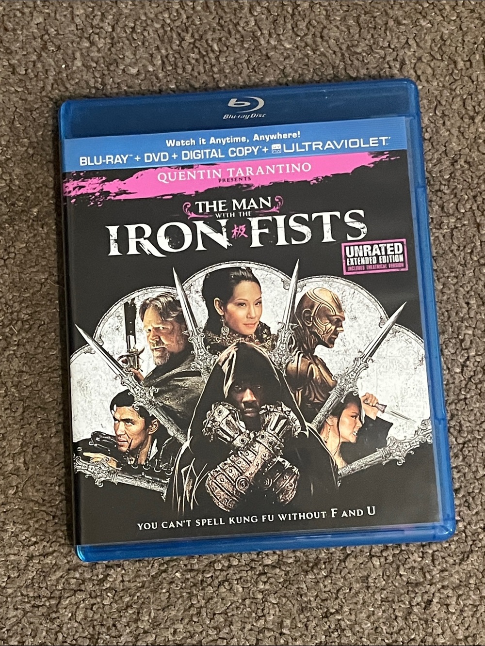 Quentin Tarantino Presents The Man with the Iron Fists - Blu-ray (Blue) DVD Set